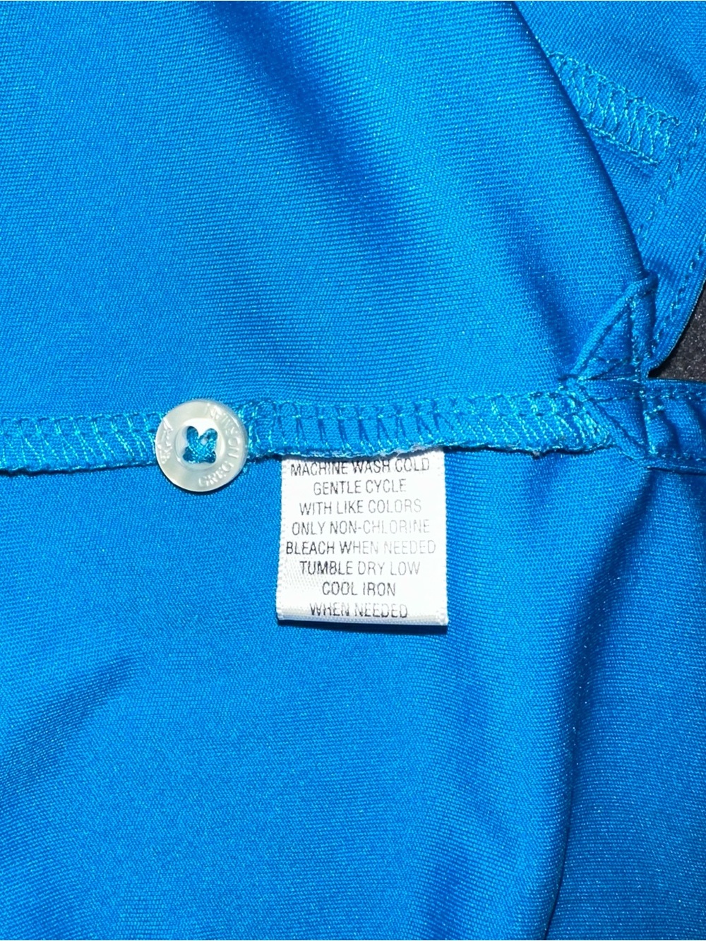 Greg Norman Tasso Elba Play Dry Golf Polo Shirt Blue Striped Mens XL - Picture 5 of 6